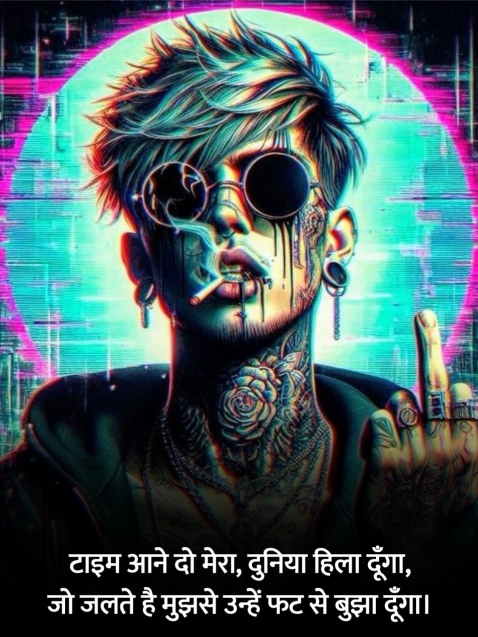 किसी को जलाने की एटीट्यूड शायरी