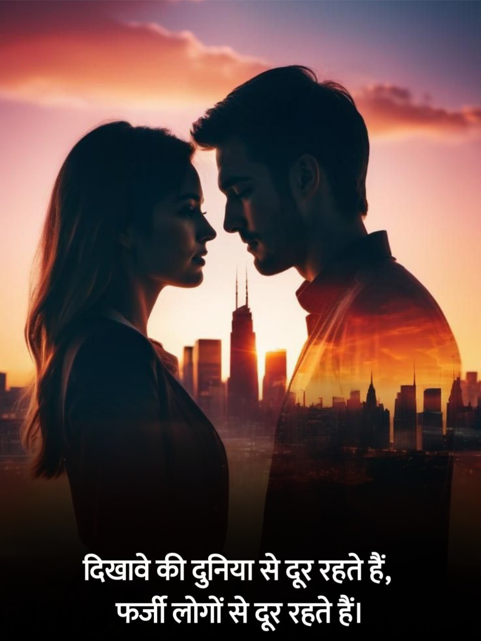 दिखावे के रिश्ते शायरी