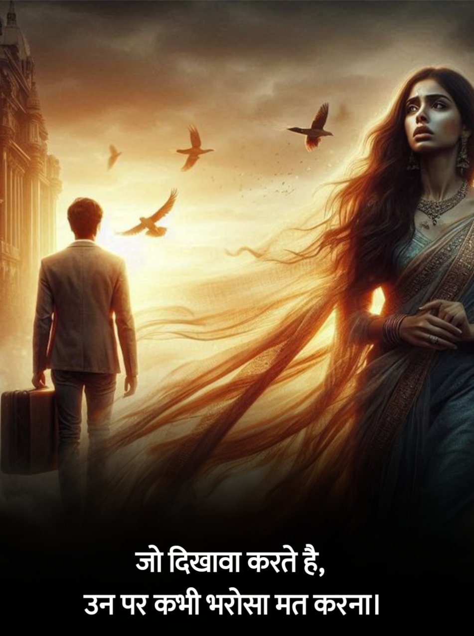 दिखावे के रिश्ते शायरी